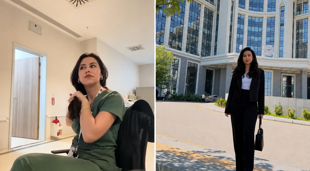 Nurse İkra Avcı, who participated in the braided hair trend, announced that she was dismissed from the profession.