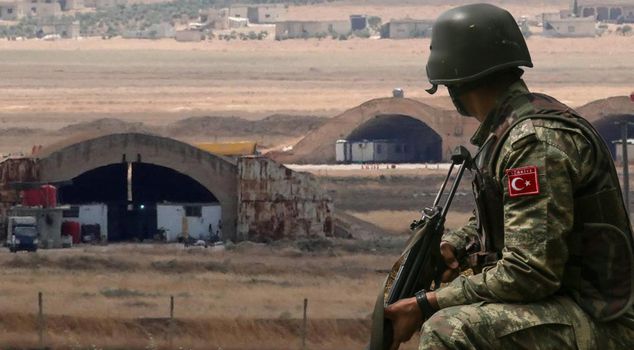 Does the base that Israel struck 8 times have Turkish soldiers? Syria has announced.