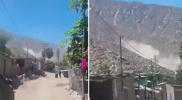 A 7.2 magnitude earthquake in Peru