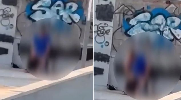 They had sex on the roof in broad daylight.