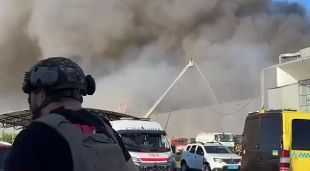 In the attack Russia carried out on a shopping mall in Ukraine, 5 people were killed and 91 people were injured.