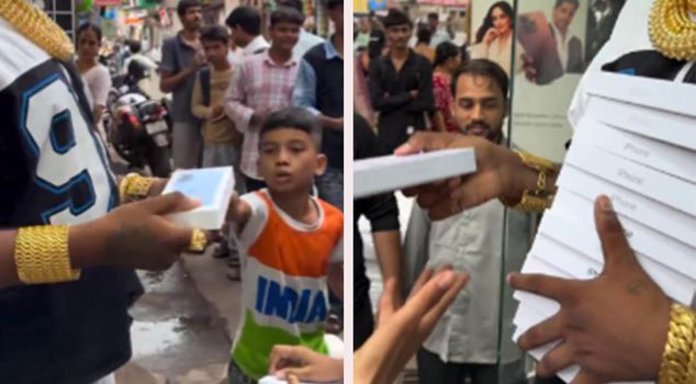 A family committed suicide because of an iPhone! iPhones were distributed on the streets in India