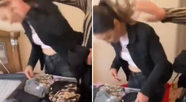 The host went mad when he saw the suitcase of the woman working with him: I will tear you apart
