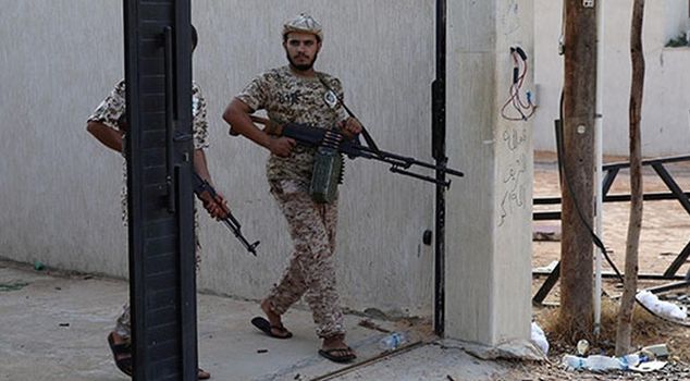Ten people were executed by firing squad in eastern Libya.