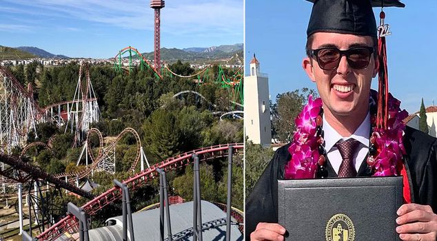 Horrific incident at amusement park: The roller coaster he rode became the end of a 22-year-old young man.