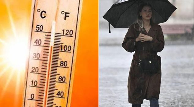 Meteorology warned those provinces! Both downpours and extreme heat are expected.