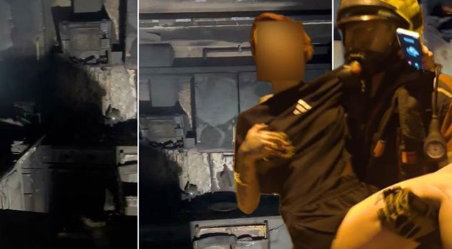 تم اتخاذ قرار احتجاز بحق امرأة فقدت زوجها في حريق في أيدين