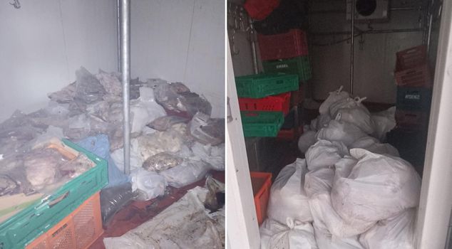 A bad odor report in Bodrum prompted teams to take action: 400 kilograms of spoiled meat were seized.