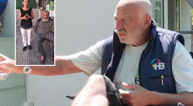 A Russian citizen found in a miserable condition in Istanbul