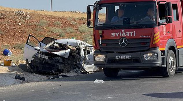 Terrible accident in Gaziantep: 2 dead, 4 injured