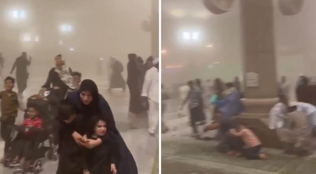 عاصفة رملية تضرب السعودية