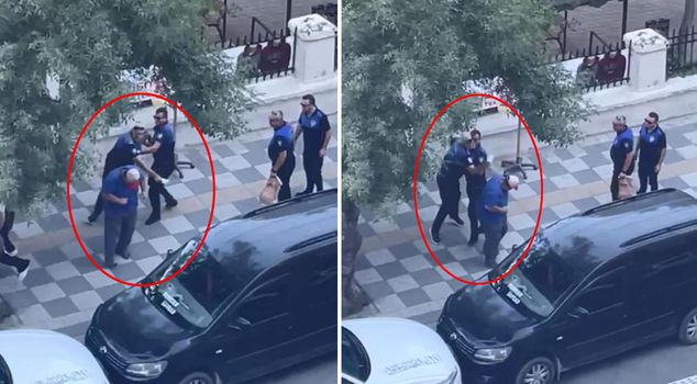 مشهد يجرح الضمائر! لحسن الحظ تم اتخاذ الإجراء اللازم تجاه ذلك الشرطي