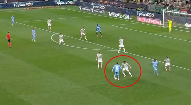 The commentator's reaction to Salah's move became a subject of mockery.
