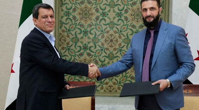 الرئيس السوري الشرع يعين مظلوم عبدي مستشارًا