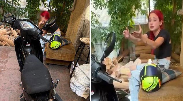 An unlicensed motorcycle driver who hit and injured a pedestrian: They should also give lessons on pedestrian crossings