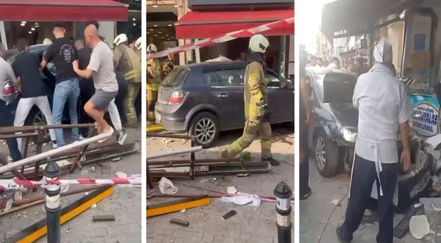 В Бейкозе автомобиль врезался в толпу пешеходов: 6 раненых