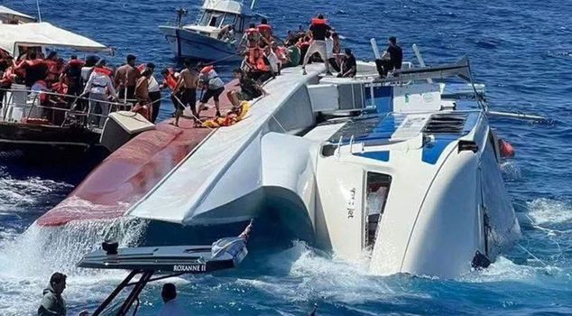 8 people, including the captain, were detained in the ship disaster in Girne.