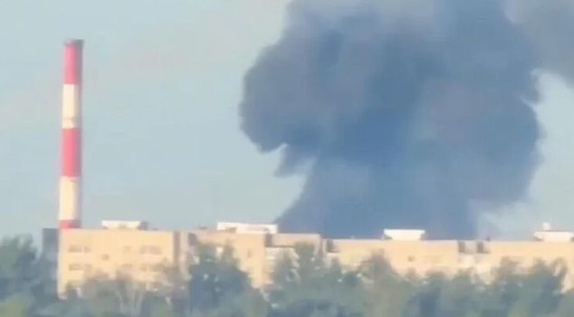 استهداف مصفاة كينيف بطائرة مسيرة