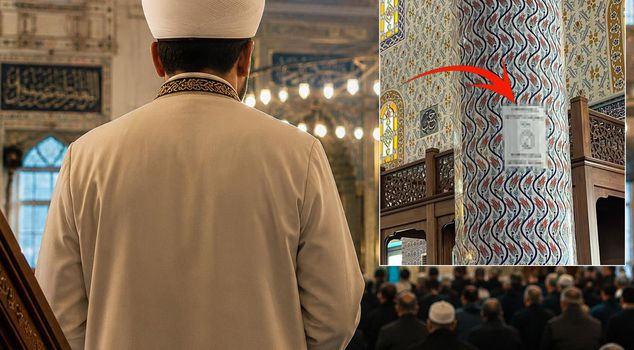 انظر إلى اللافتة التحذيرية المعلقة في المسجد! لقد تعرضت لوابل من التعليقات