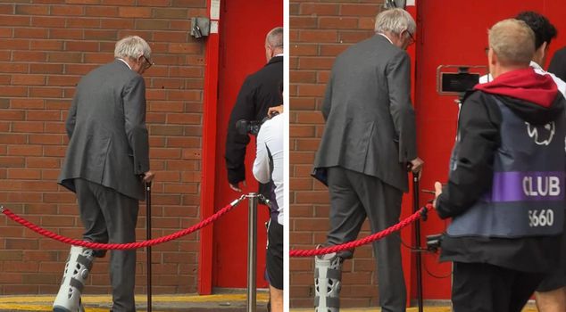 The legendary name's final form saddened us! He walked with difficulty using a cane.