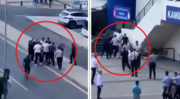 في محطة حافلات إسطنبول، إرهاب سائقي التاكسي: قالوا 