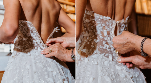 She was abandoned a week before the wedding, yet she still held her wedding.