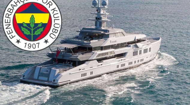 The giant yacht is in Turkey! Its owner is one thing, its value is another, and the Fenerbahçe detail is a whole other story.