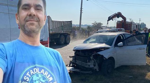 Terrible accident in Adana! Driver killed as minibus overturned