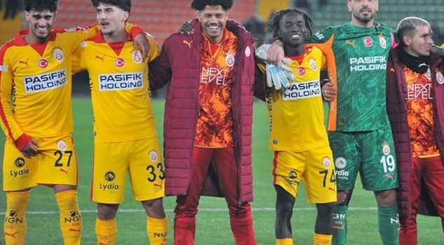 He is leaving Galatasaray after playing 14 minutes.