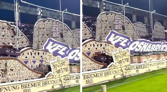 They set up a roller coaster in the stands and got outdone.