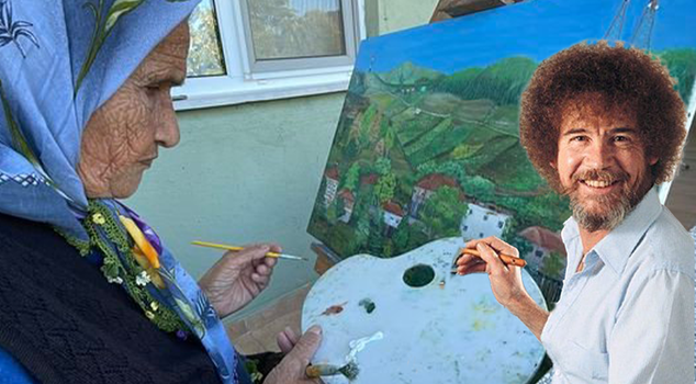 Inspired by the famous painter! At 81, she opens her second exhibition.