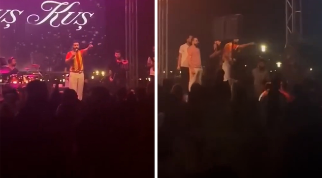 Tension rose at the concert! A brawl broke out after the famous singer left the stage.