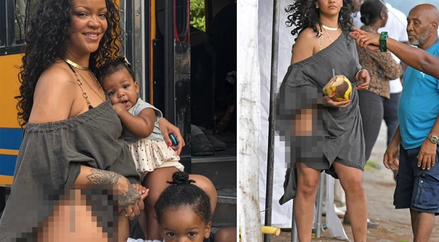 Rihanna's bold style caused a stir! Her eye-catching outfit in Barbados