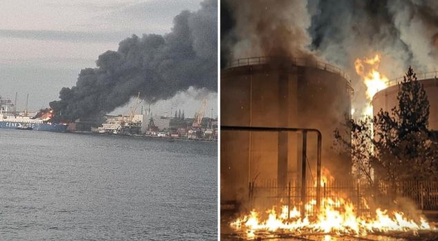New attack from Russia on Ukraine: Logistics centers and ports were hit.