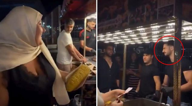 انتبهي لتعبيرات الوجه! المرأة التي جعلت 'بائع الذرة الوسيم' يئن من الضجر