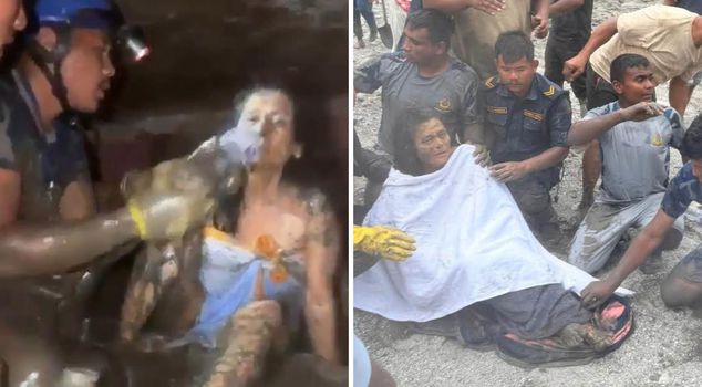 Incredible rescue on the 10th day of the Nepal disaster! The woman who was said to be dead survived.