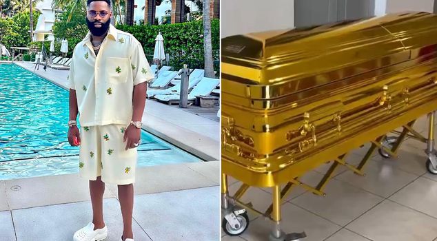 The unbelievable end of the millionaire businessman! Buried in a golden coffin