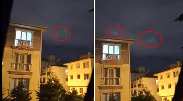 Mysterious night in the capital! What appeared in the sky sparked curiosity