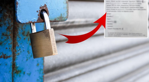 The rip-off he suffered from his brother-in-law shut down his 13-year-old shop! The note he hung on the window is a sensation
