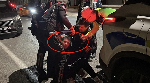 335,000 TL fine for a 17-year-old driver fleeing police in Kayseri! He lost his cram school money.