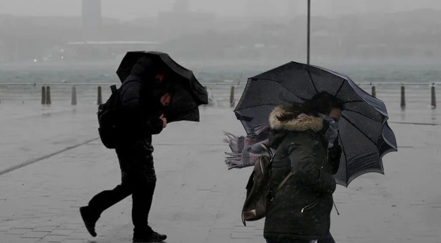 Showers are expected across much of the country! Temperatures will drop to as low as 6 degrees.