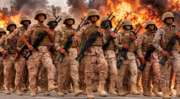 The army launched an offensive! 1732 simultaneous operations against the Houthis.