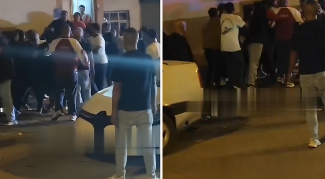 هاجموا بعضهم بعضًا بلا رحمة! تحول الشارع إلى ساحة معركة