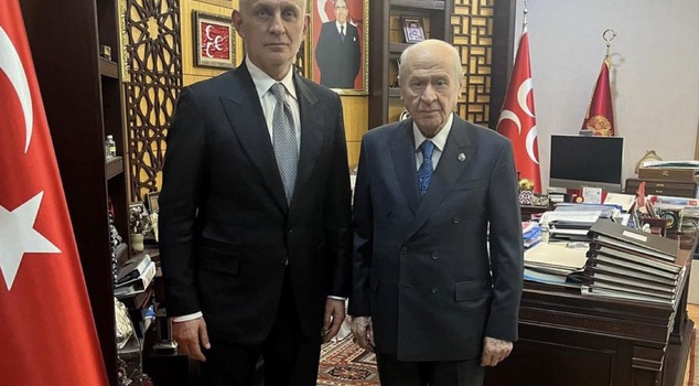 İbrahim Hacıosmanoğlu visited MHP Leader Devlet Bahçeli.