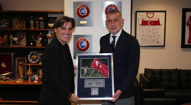 İbrahim Hacıosmanoğlu bid farewell to Montella! The striking gift