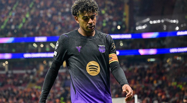 The move that received applause from Yamal! He did not forget the Galatasaray players waiting in the rain.