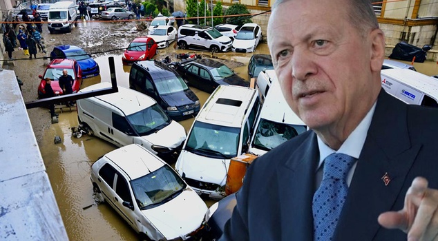 Statement from President Erdoğan about the flood disaster in Istanbul! He has a vital warning.