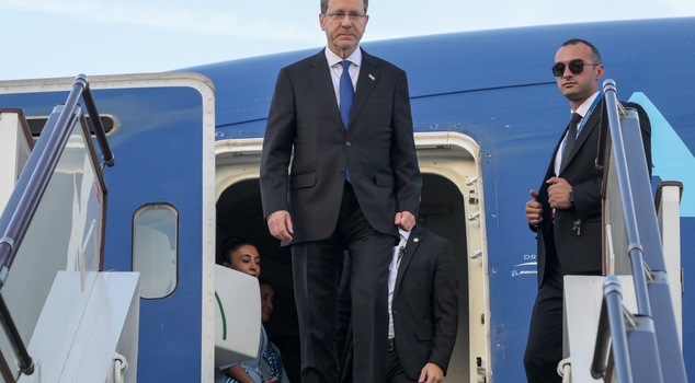 The plane carrying Herzog to Baku passed through Turkish airspace! It has emerged that Israel did not make a request.