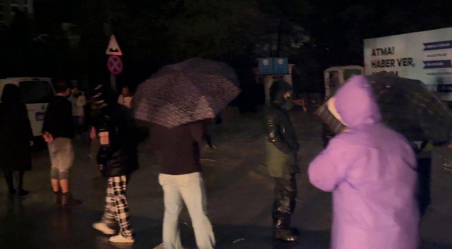 In Istanbul, Ayazağa, where the flood disaster was felt most severely, was plunged into darkness.