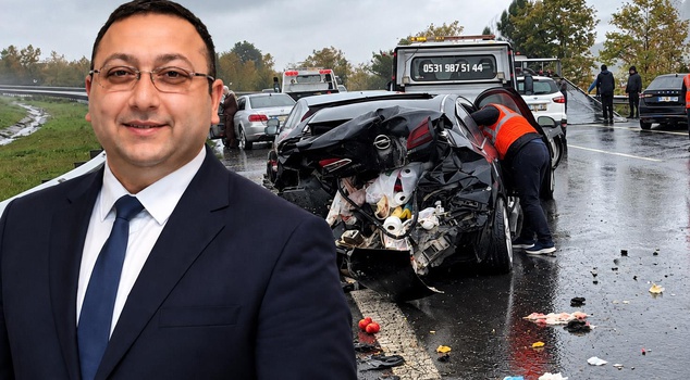 Terrible accident on the highway! Üsküdar Deputy Mayor Dündar Ziya Gültekin was also in the vehicle.